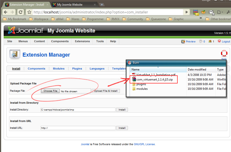 Extension manager. Virtuemart в системе управления сайтом Joomla. Интерфейс плагина virtuemart в системе управления сайтом Joomla. Virtuemart 1 при сжатии миниатюры картинки меняется цвет.