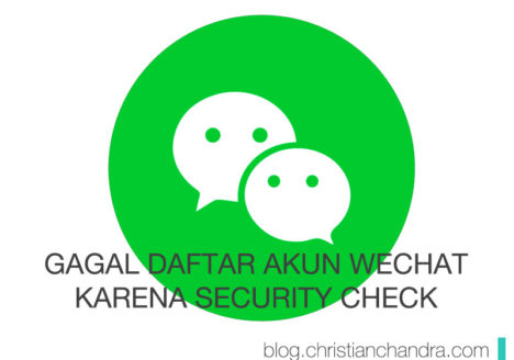WeChat Registration Failed